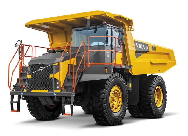 volvo r60d rigid hauler