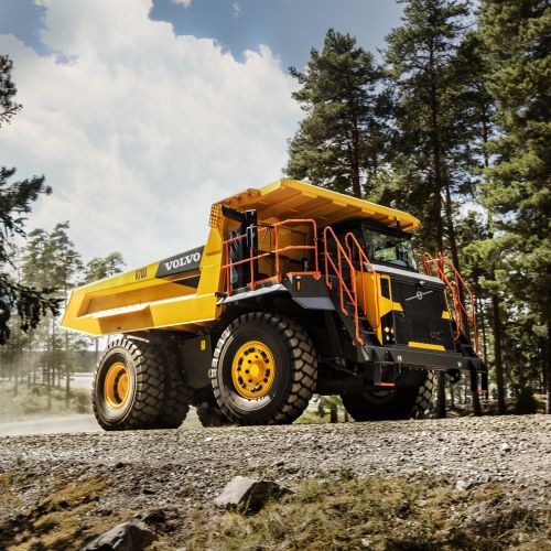 Volvo R60d Rigid Hauler, Topspot