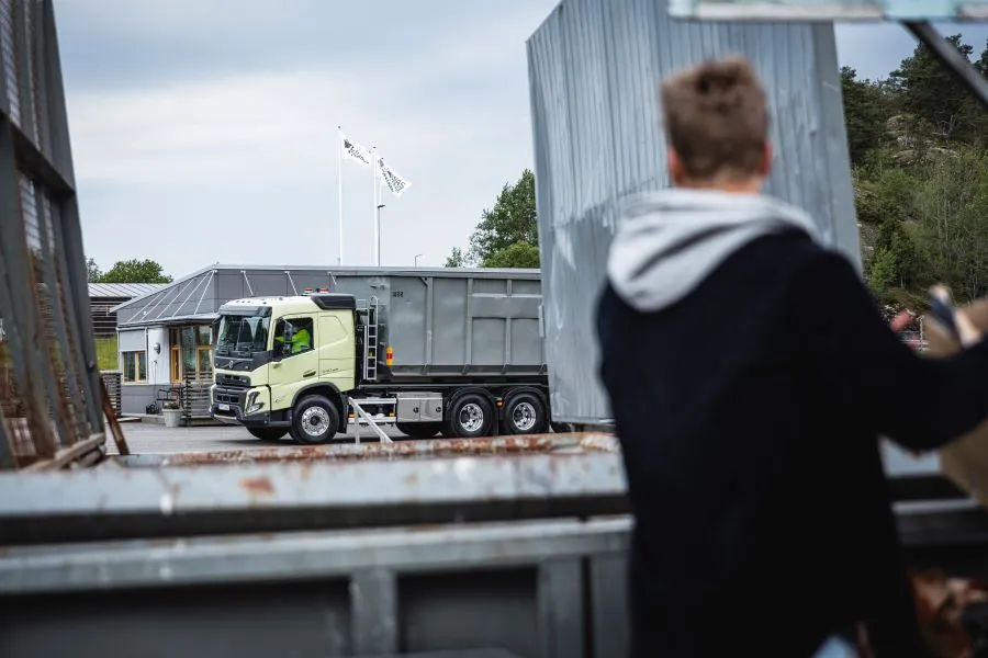 Man And Volvo Fmx Truck, Topspot