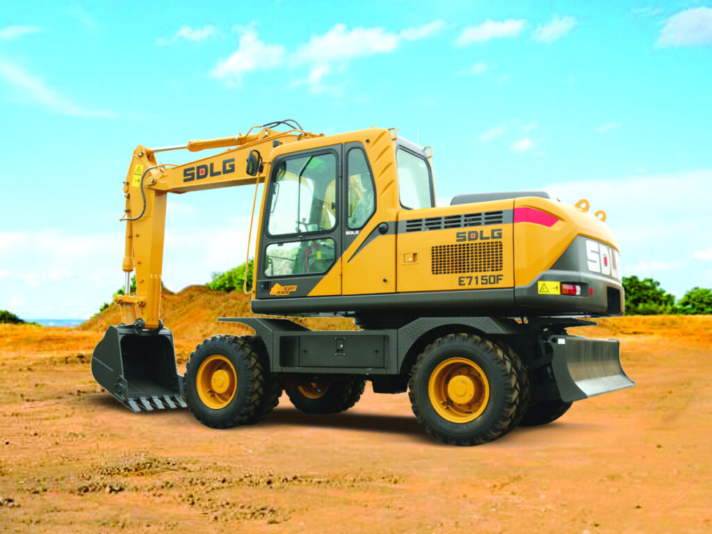 wheeled excavators e7150f