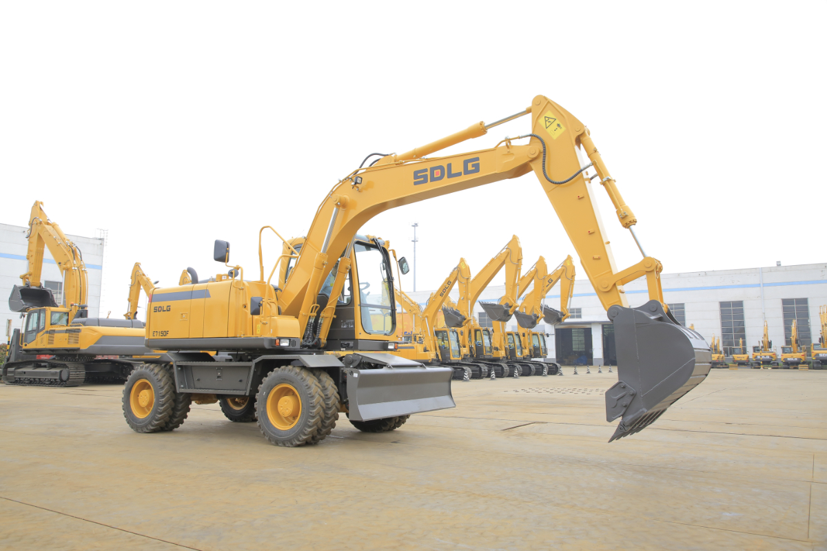 wheeled excavators e7150f