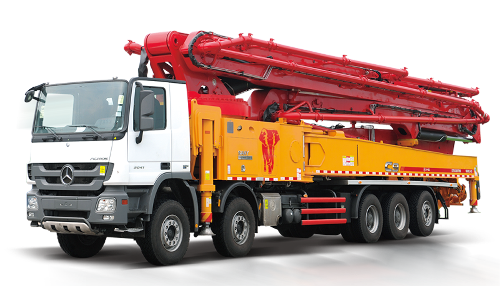SANY Mobile Trailer Concrete Pump