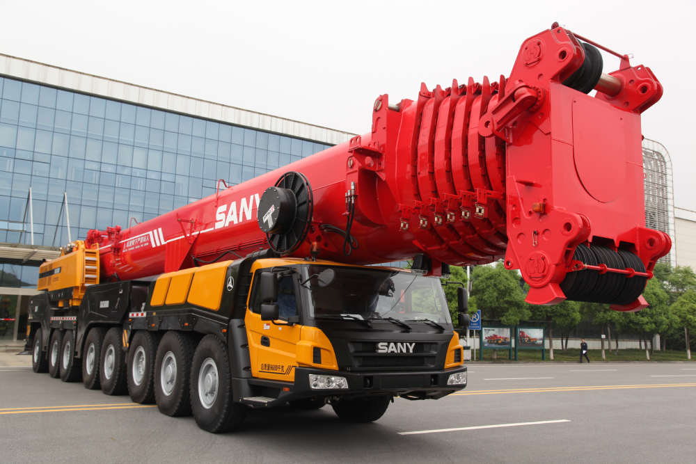 truck mounted crane SANY