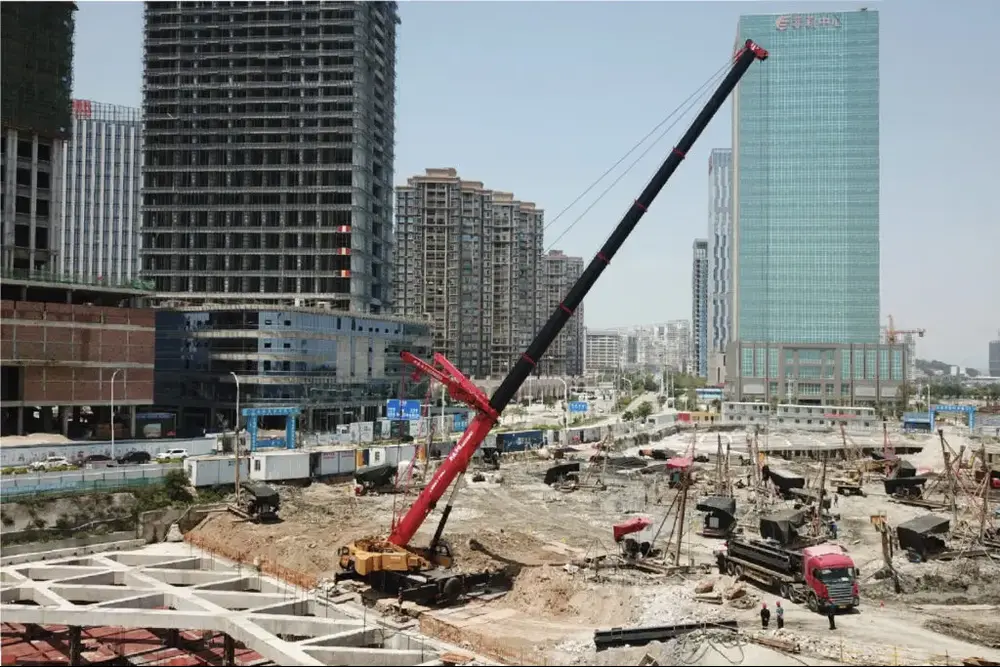 sany all terrain crane increased durability