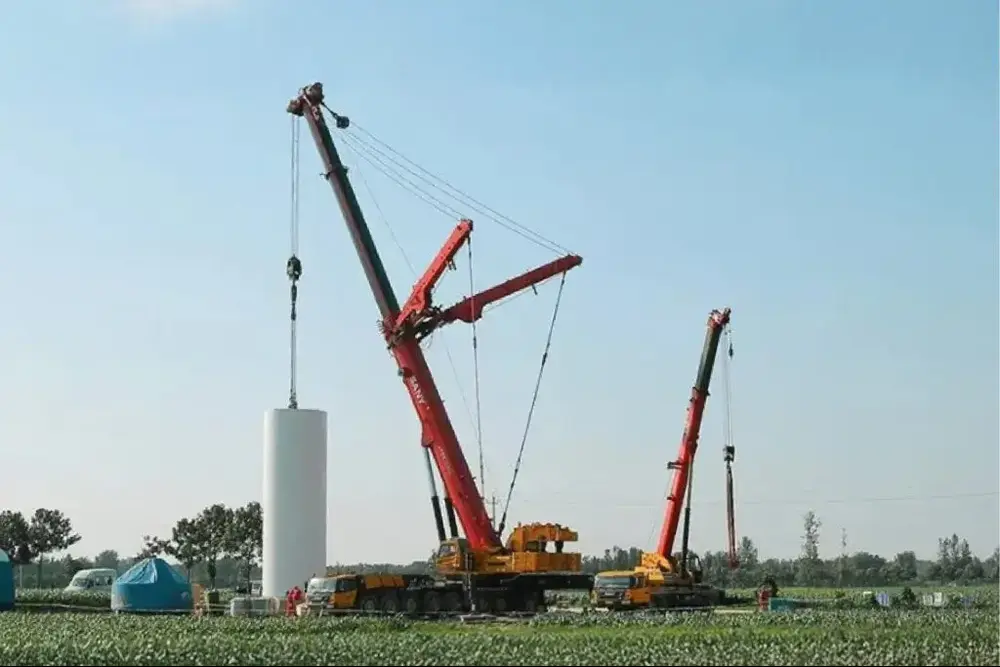 SANY all terrain crane range