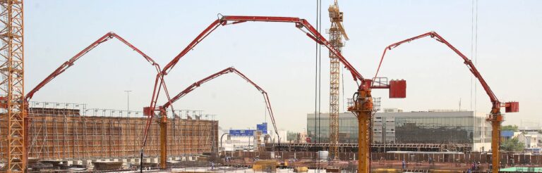 SANY Concrete Placing Boom on site featured photo