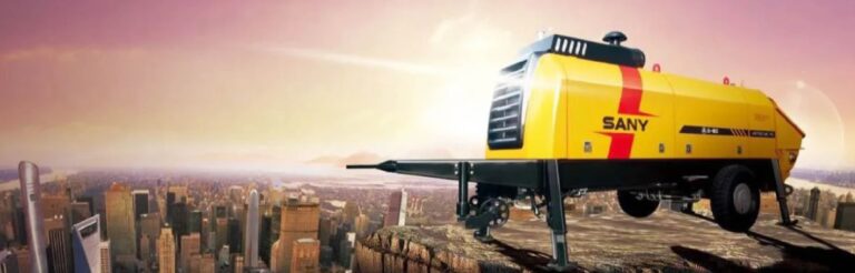 Sany Trailer Mounted Pumps: Taking Your Company to the Future