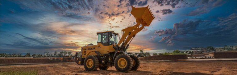 sdlg-wheel-loader-L935Hi-golden-hour